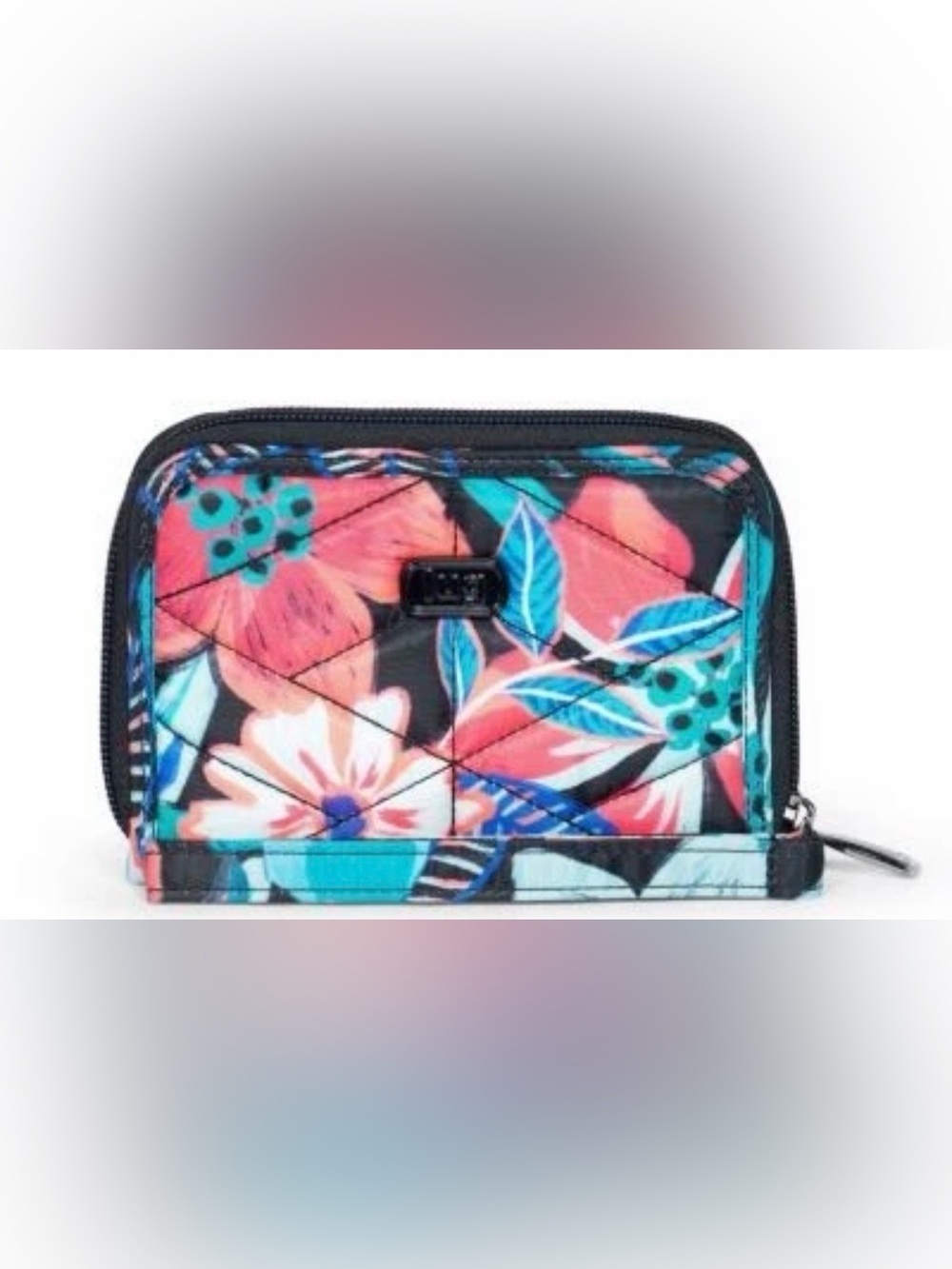 Lug Rodeo RFID Wallet featuring a Tropical Print Flawed